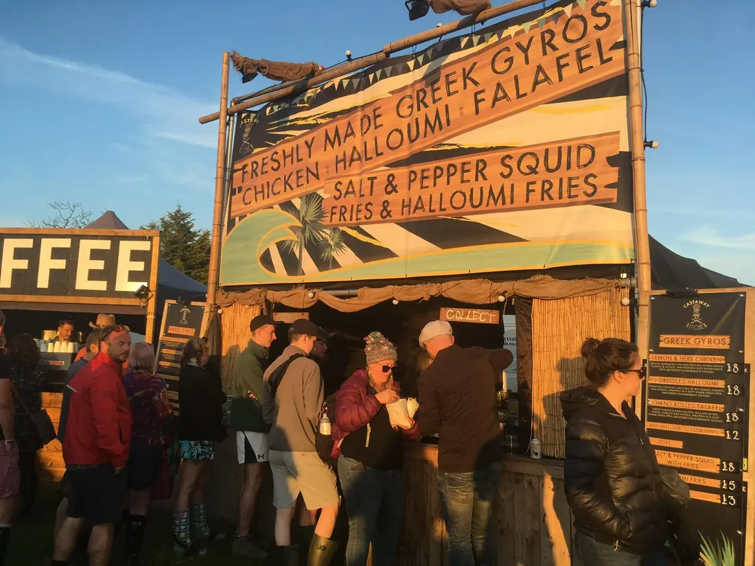 Castaway Kitchen festival unit ready for service